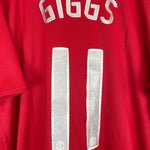 Shop 2007/08 MANCHESTER UNITED GIGGS #11 *C/L FINAL* HOME SHIRT (XXXL) NIKE, classic football shirts, vintage football shirts & retro soccer jerseys at Cult Kits