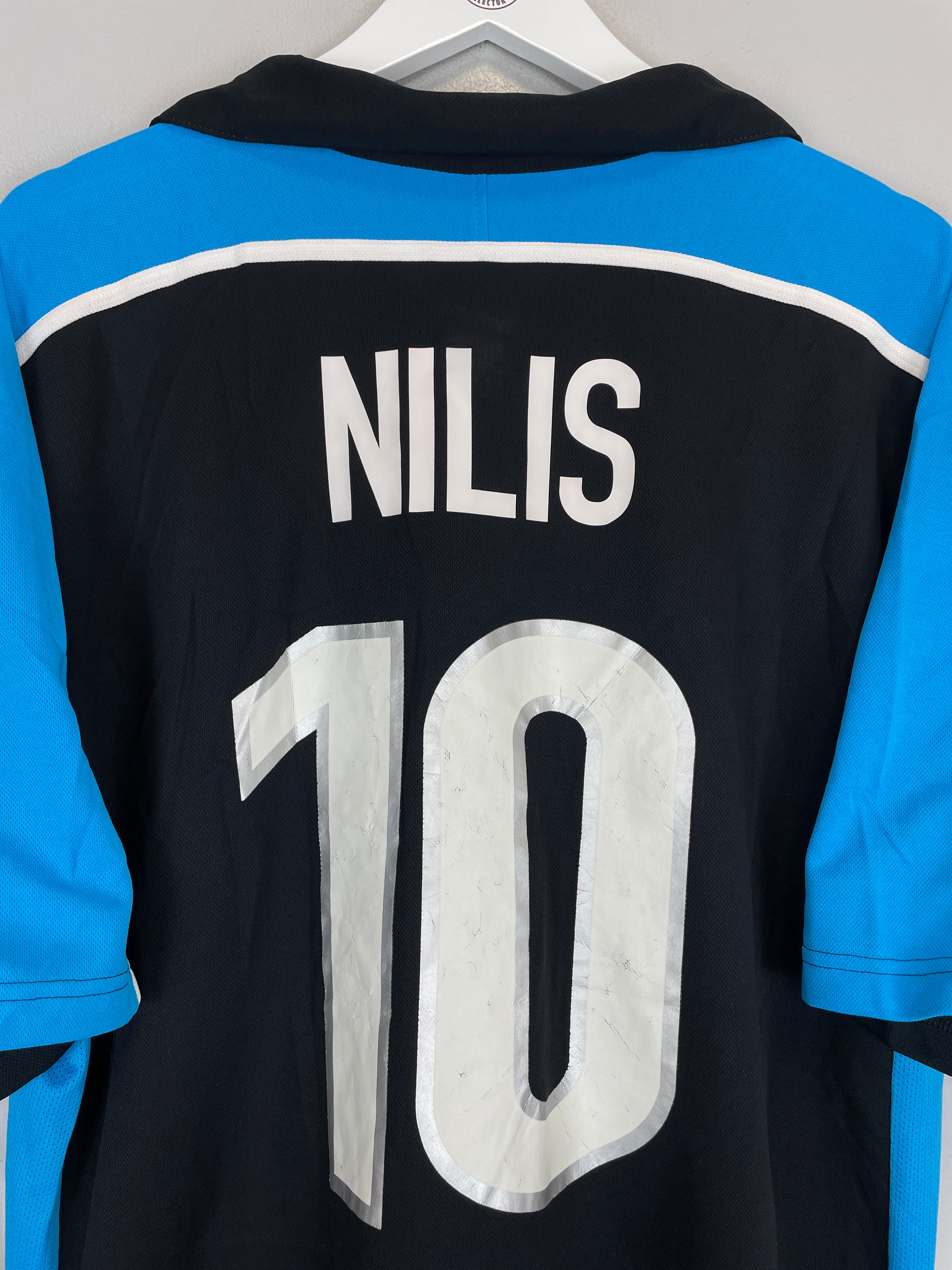 Shop 1999/01 PSV NILIS #10 *BNWT* AWAY SHIRT (L) NIKE, classic football shirts, vintage football shirts & retro soccer jerseys at Cult Kits