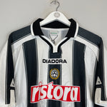 Shop 2001/02 UDINESE HOME SHIRT (XL) DIADORA, classic football shirts, vintage football shirts & retro soccer jerseys at Cult Kits
