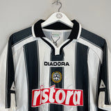 Shop 2001/02 UDINESE HOME SHIRT (XL) DIADORA, classic football shirts, vintage football shirts & retro soccer jerseys at Cult Kits