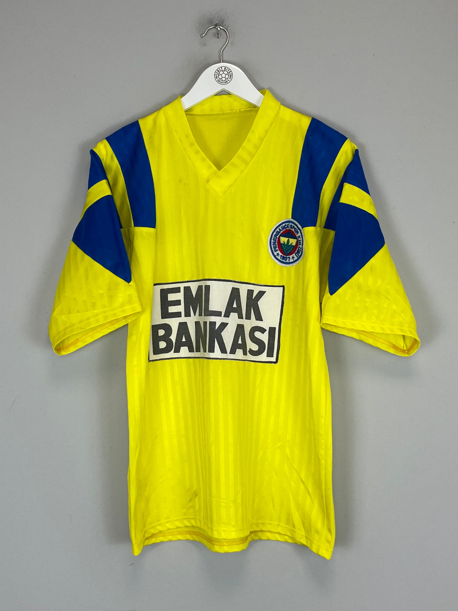 Shop 1991/94 FENERBAHCE #8 FAN STYLE HOME SHIRT (M), classic football shirts, vintage football shirts & retro soccer jerseys at Cult Kits