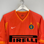 Shop 2001/02 INTER MILAN C.ZANETTI #6 THIRD SHIRT (M) NIKE, classic football shirts, vintage football shirts & retro soccer jerseys at Cult Kits