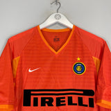 Shop 2001/02 INTER MILAN C.ZANETTI #6 THIRD SHIRT (M) NIKE, classic football shirts, vintage football shirts & retro soccer jerseys at Cult Kits
