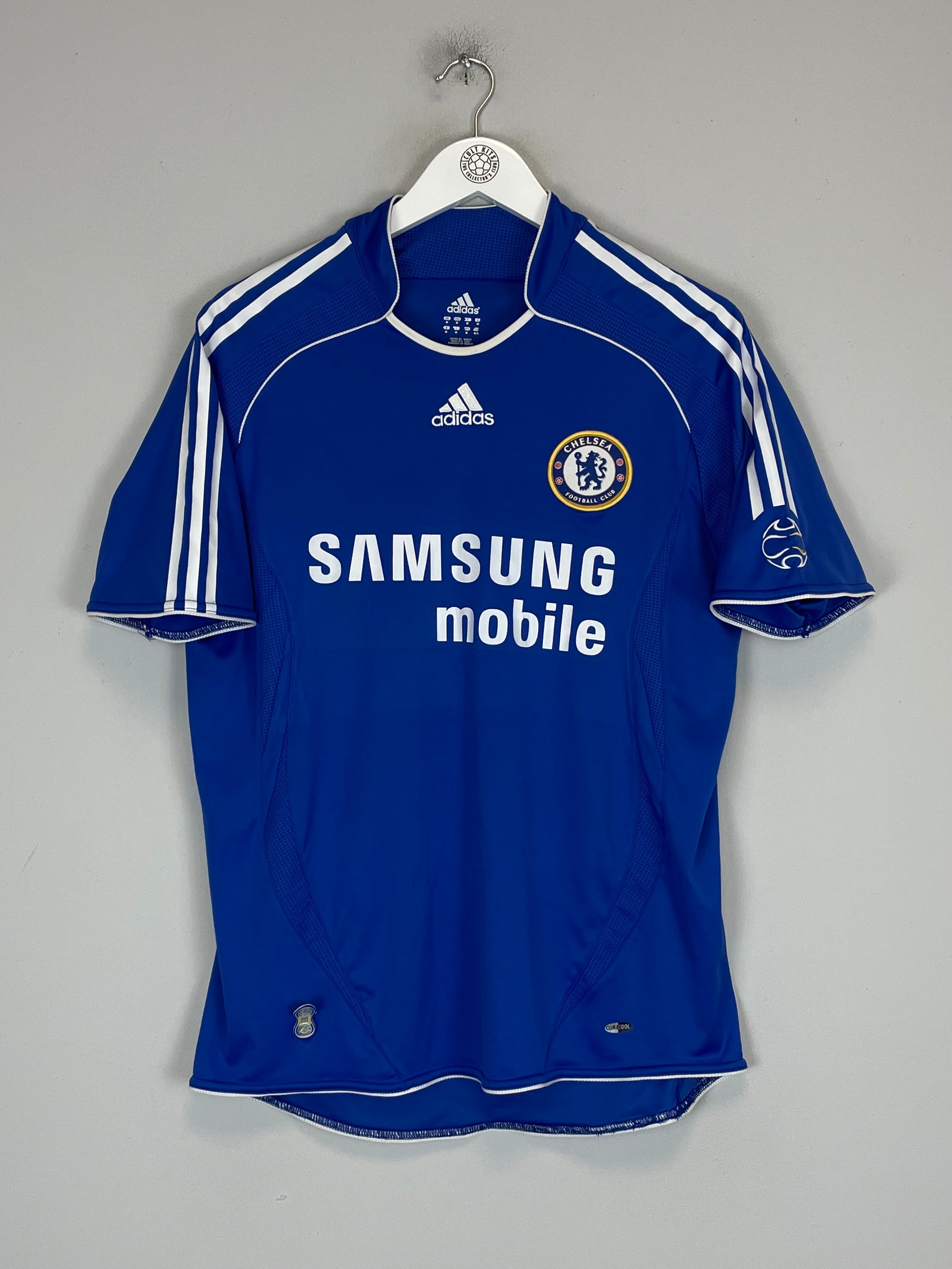 Shop 2006/07 CHELSEA HOME SHIRT (M) ADIDAS, classic football shirts, vintage football shirts & retro soccer jerseys at Cult Kits