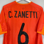 Shop 2001/02 INTER MILAN C.ZANETTI #6 THIRD SHIRT (M) NIKE, classic football shirts, vintage football shirts & retro soccer jerseys at Cult Kits