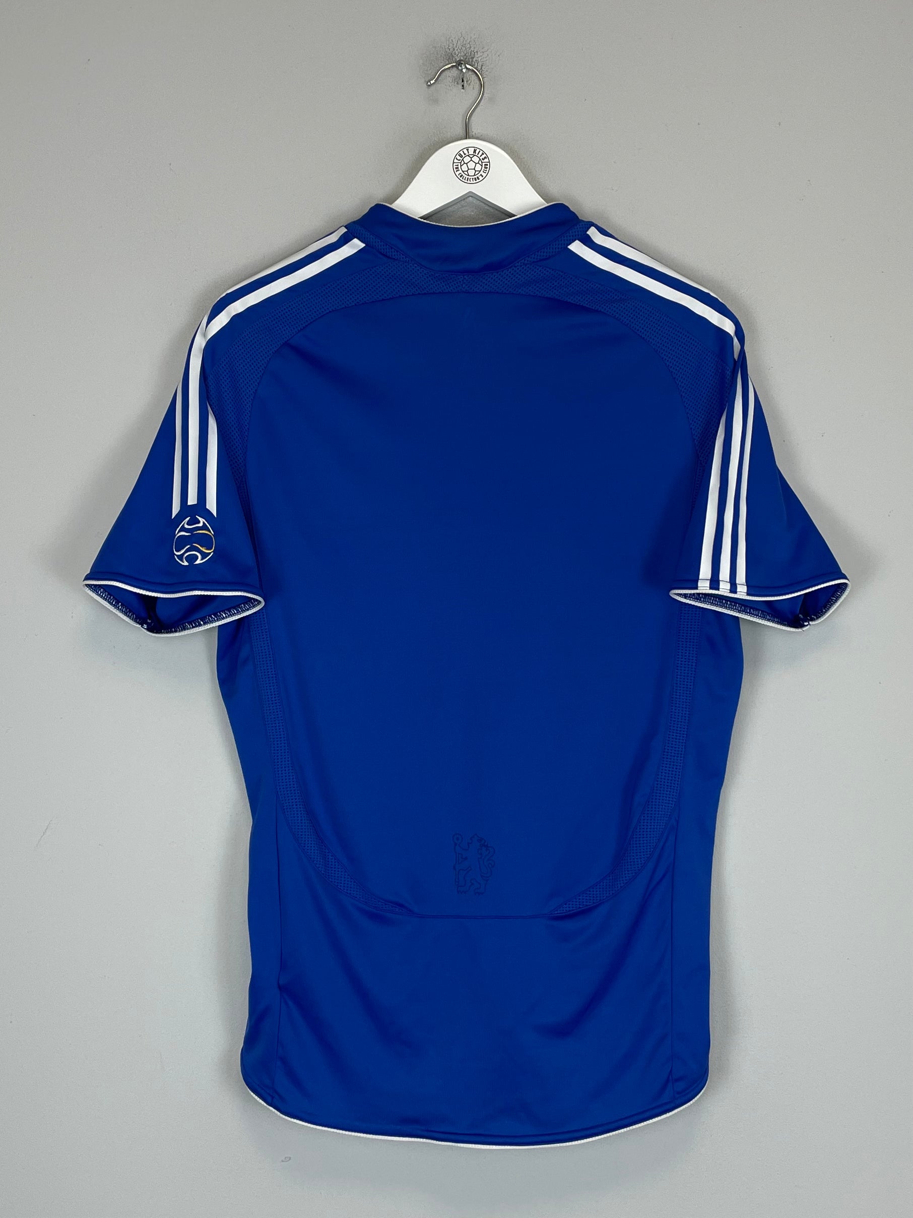 Shop 2006/07 CHELSEA HOME SHIRT (M) ADIDAS, classic football shirts, vintage football shirts & retro soccer jerseys at Cult Kits