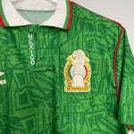 Shop 1994 MEXICO HOME SHIRT (M) UMBRO, classic football shirts, vintage football shirts & retro soccer jerseys at Cult Kits