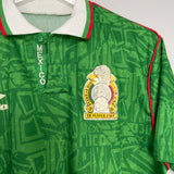 Shop 1994 MEXICO HOME SHIRT (M) UMBRO, classic football shirts, vintage football shirts & retro soccer jerseys at Cult Kits