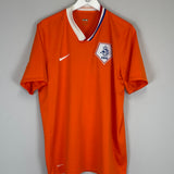 Shop 2008/10 NETHERLANDS HOME SHIRT (XL) NIKE, classic football shirts, vintage football shirts & retro soccer jerseys at Cult Kits