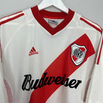Shop 2002/04 RIVER PLATE HOME SHIRT (XL) ADIDAS, classic football shirts, vintage football shirts & retro soccer jerseys at Cult Kits