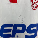 Shop 1993/94 FC KOLN *SIGNED* HOME SHIRT (M) PUMA, classic football shirts, vintage football shirts & retro soccer jerseys at Cult Kits