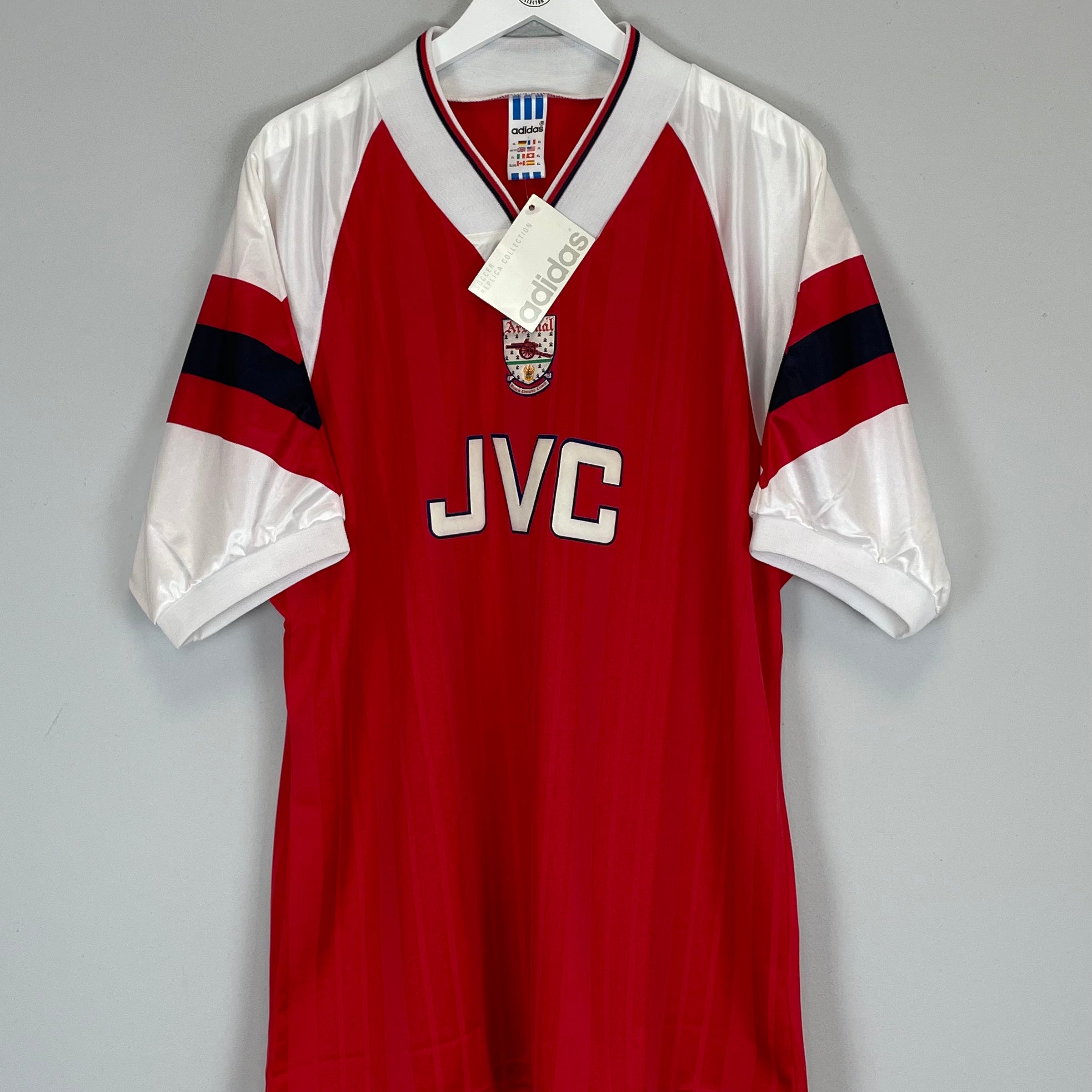 Shop 1992/94 ARSENAL *BNWT* HOME SHIRT (XL) NIKE, classic football shirts, vintage football shirts & retro soccer jerseys at Cult Kits