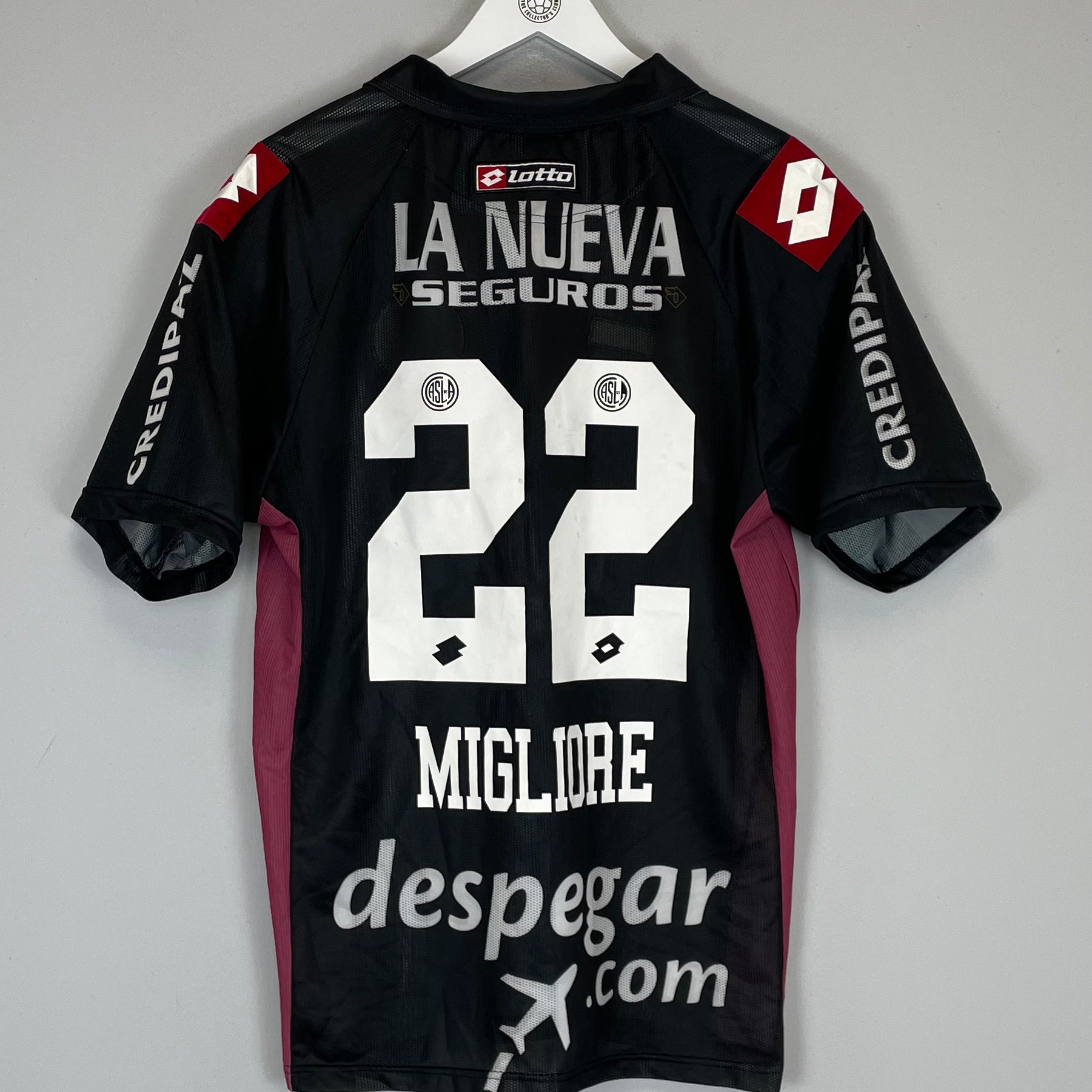 Shop 2011/12 SAN LORENZO MIGLIORE #22 GK SHIRT (XL) LOTTO, classic football shirts, vintage football shirts & retro soccer jerseys at Cult Kits