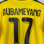 Shop 2015/16 DORTMUND AUBAMEYANG #17 HOME SHIRT (XL) PUMA, classic football shirts, vintage football shirts & retro soccer jerseys at Cult Kits