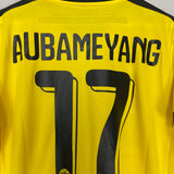 Shop 2015/16 DORTMUND AUBAMEYANG #17 HOME SHIRT (XL) PUMA, classic football shirts, vintage football shirts & retro soccer jerseys at Cult Kits