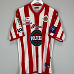 Shop 2001/02 CHIVAS GUADALAJARA HOME SHIRT (XL) ATLETICA, classic football shirts, vintage football shirts & retro soccer jerseys at Cult Kits