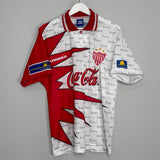 Shop 1999 NECAXA HOME SHIRT (L) UMBRO, classic football shirts, vintage football shirts & retro soccer jerseys at Cult Kits