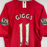 Shop 2007/08 MANCHESTER UNITED GIGGS #11 HOME SHIRT (XXL) NIKE, classic football shirts, vintage football shirts & retro soccer jerseys at Cult Kits