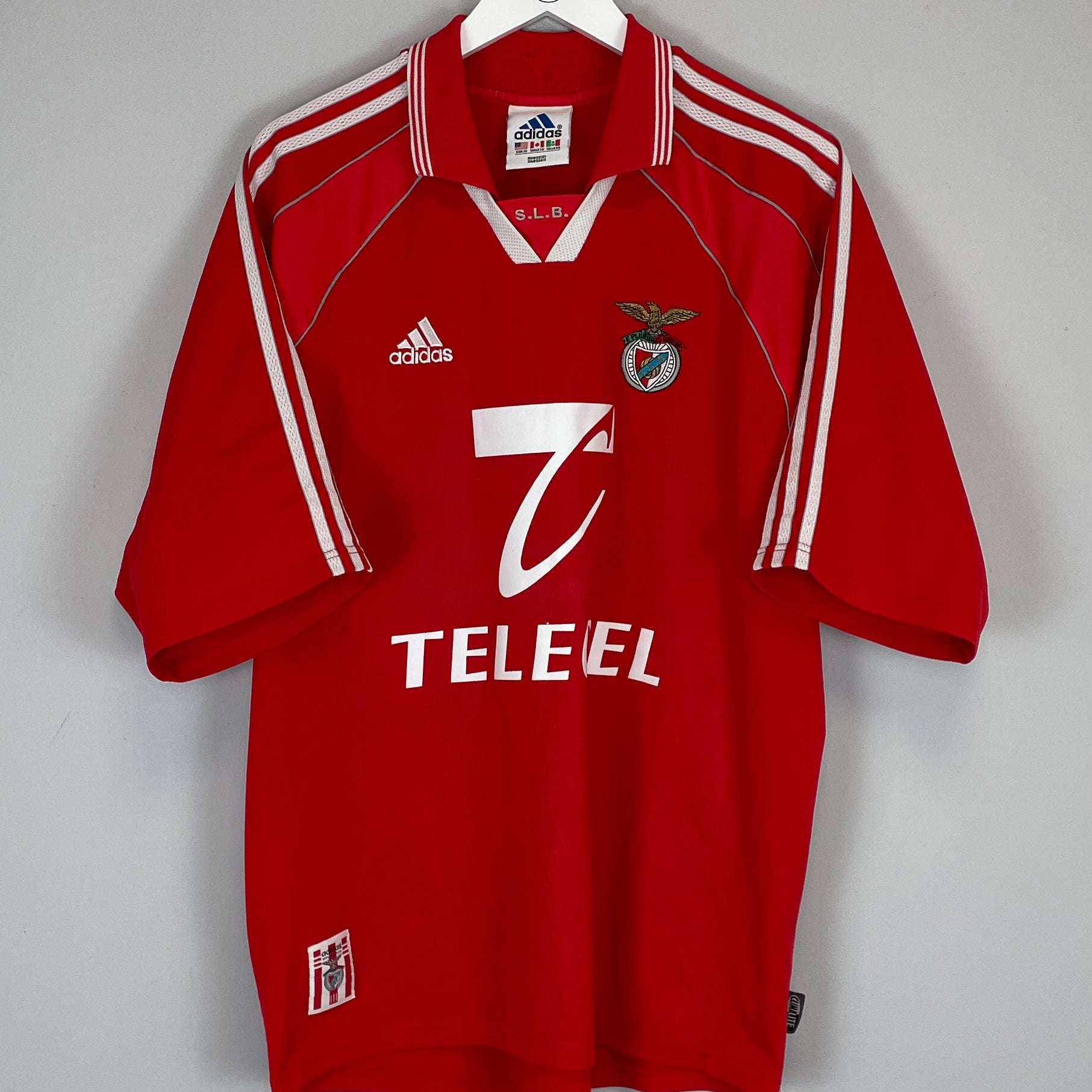 Shop 1999/00 BENFICA HOME SHIRT (XL) ADIDAS, classic football shirts, vintage football shirts & retro soccer jerseys at Cult Kits