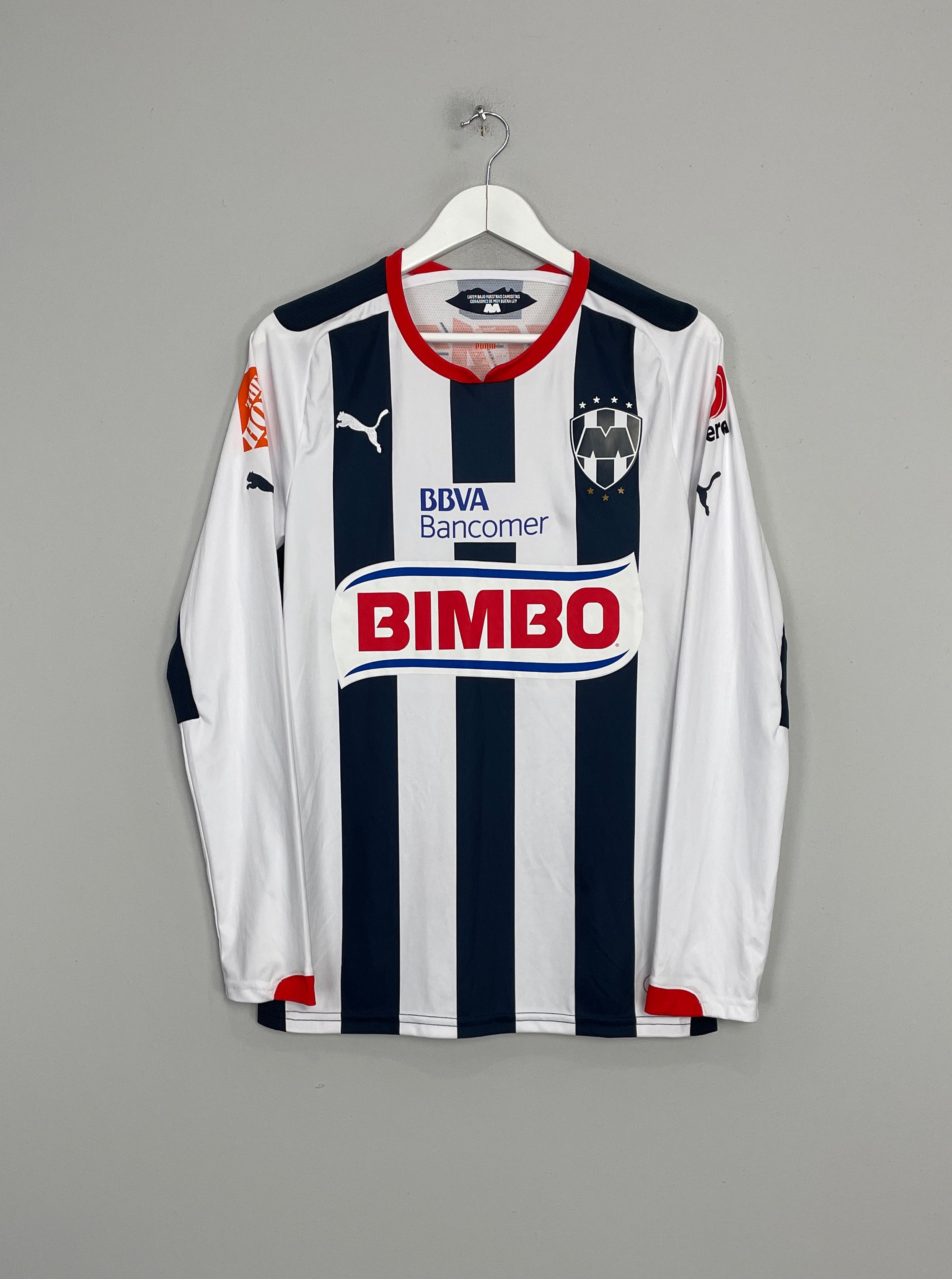 Shop 2014/15 MONTERREY L/S HOME SHIRT (M) PUMA, classic football shirts, vintage football shirts & retro soccer jerseys at Cult Kits