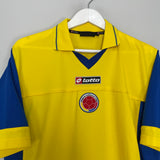 Shop 2003/04 COLOMBIA HOME SHIRT (XL) LOTTO, classic football shirts, vintage football shirts & retro soccer jerseys at Cult Kits