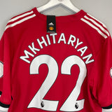 2017/18 MANCHESTER UNITED MKHITARYAN #22 *BNWT* AUTHENTIC HOME SHIRT (XXL) ADIDAS