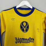Shop 1979/81 EINTRACHT BRAUNSCHWEIG L/S HOME SHIRT (S) ADIDAS, classic football shirts, vintage football shirts & retro soccer jerseys at Cult Kits