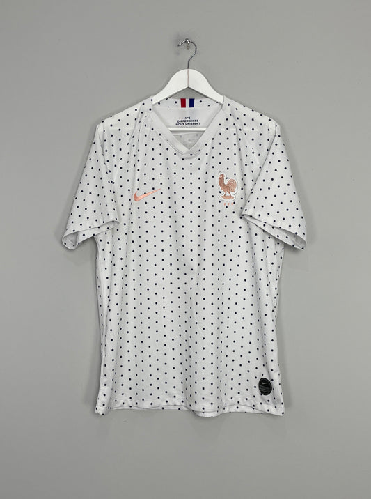 Image of the France shirt from the 2019/20 season