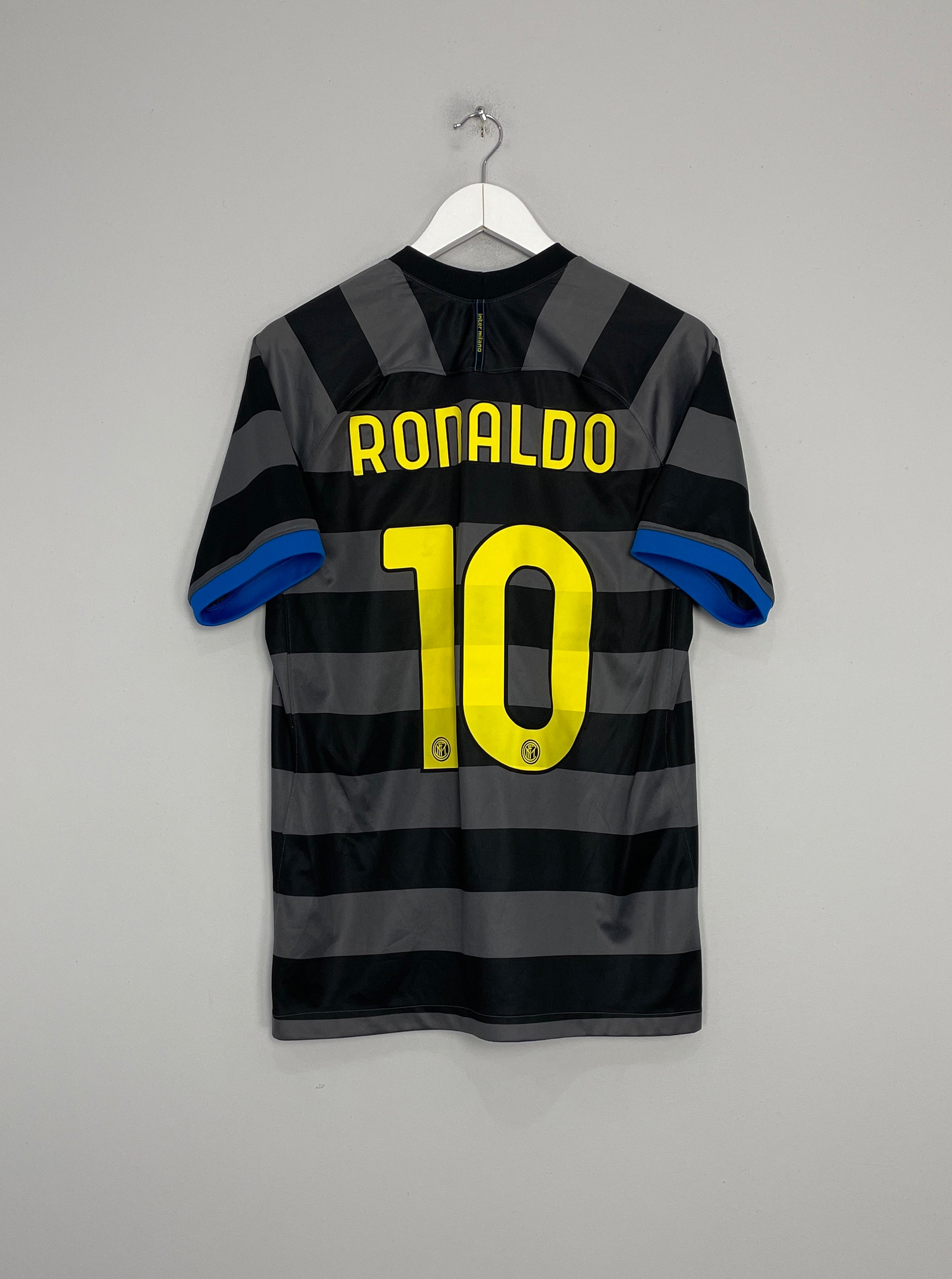 Shop 2020/21 INTER MILAN RONALDO #10 THIRD SHIRT (M) NIKE, classic football shirts, vintage football shirts & retro soccer jerseys at Cult Kits