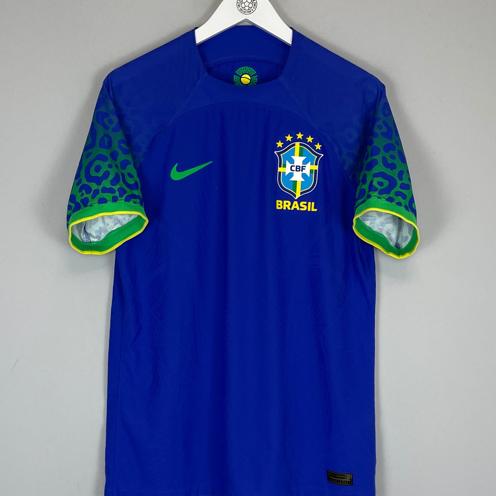 Shop 2022/23 BRAZIL AUTHENTIC AWAY SHIRT (M) NIKE, classic football shirts, vintage football shirts & retro soccer jerseys at Cult Kits
