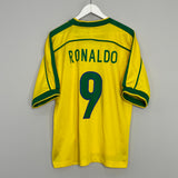 Image of the Brazil Ronaldo shirt from the 1998/00 season