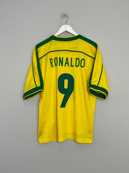 Image of the Brazil Ronaldo shirt from the 1998/00 season