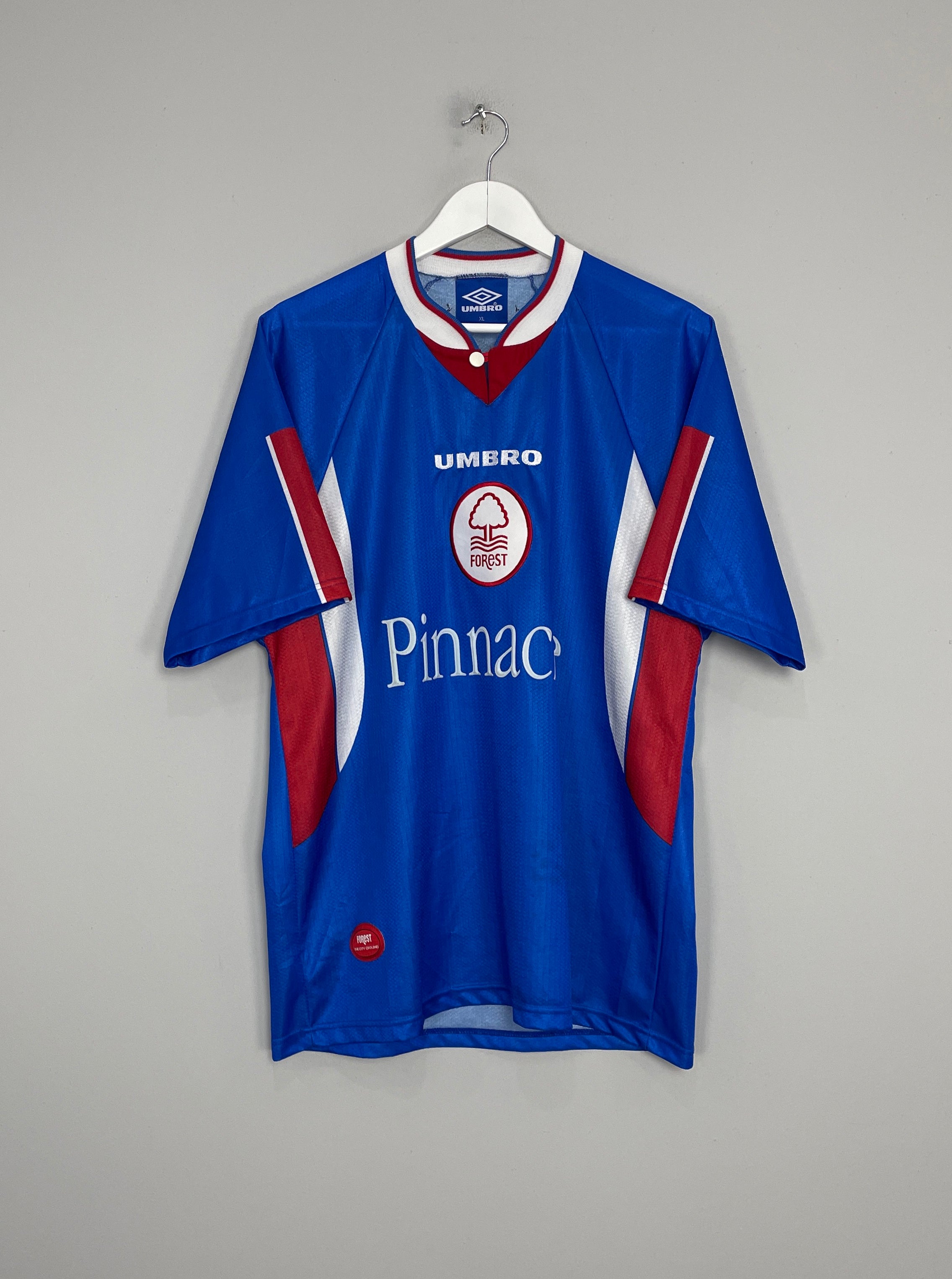 Shop 1997/99 NOTTINGHAM FOREST THIRD SHIRT (XL) UMBRO, classic football shirts, vintage football shirts & retro soccer jerseys at Cult Kits