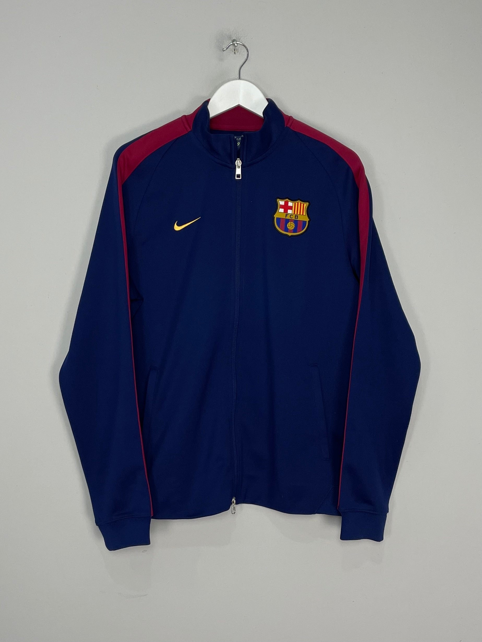 Shop 2014/15 BARCELONA TRACK JACKET (L) NIKE, classic football shirts, vintage football shirts & retro soccer jerseys at Cult Kits
