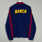Shop 2014/15 BARCELONA TRACK JACKET (L) NIKE, classic football shirts, vintage football shirts & retro soccer jerseys at Cult Kits
