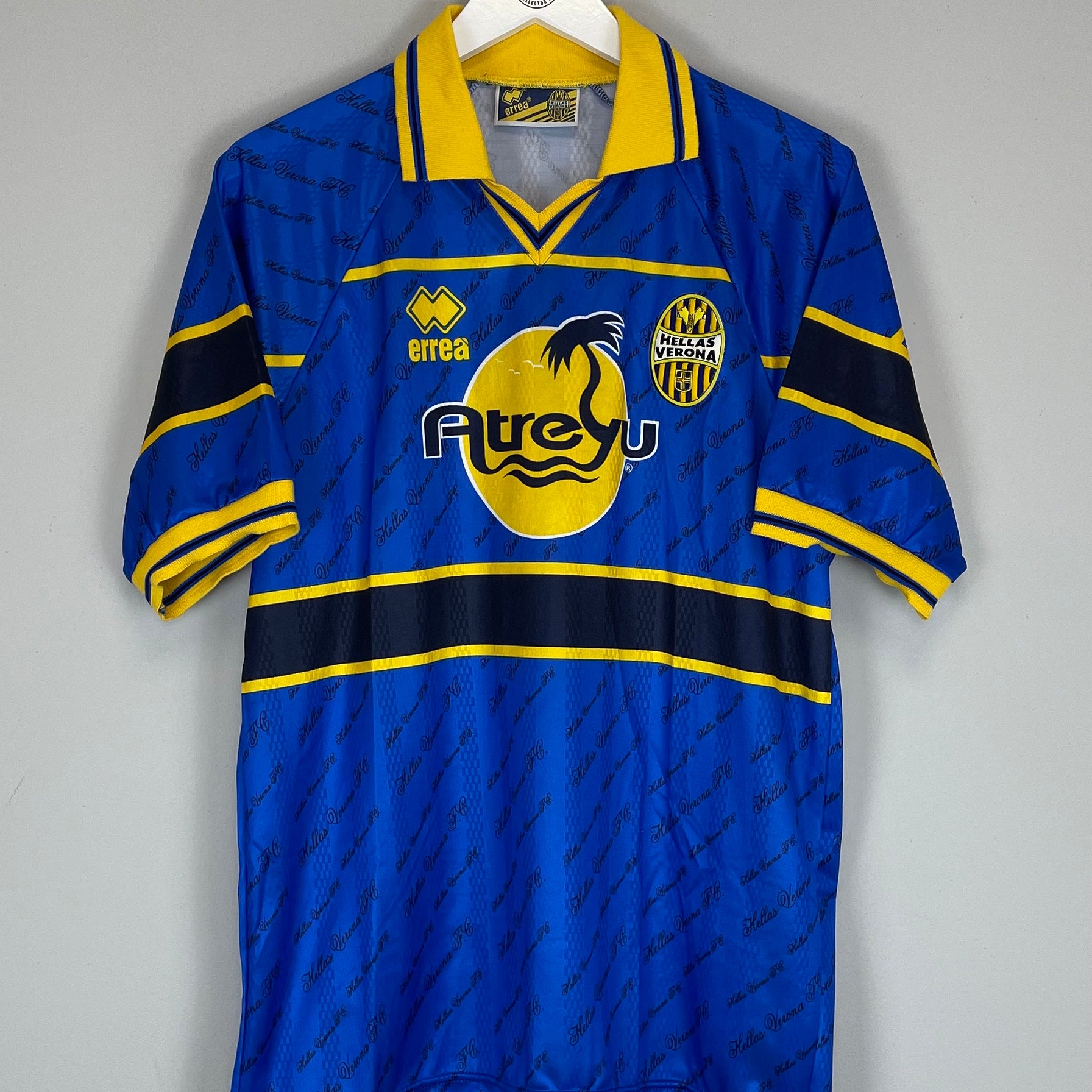 Shop 1998/99 HELLAS VERONA *MINT* THIRD SHIRT (M) ERREA, classic football shirts, vintage football shirts & retro soccer jerseys at Cult Kits