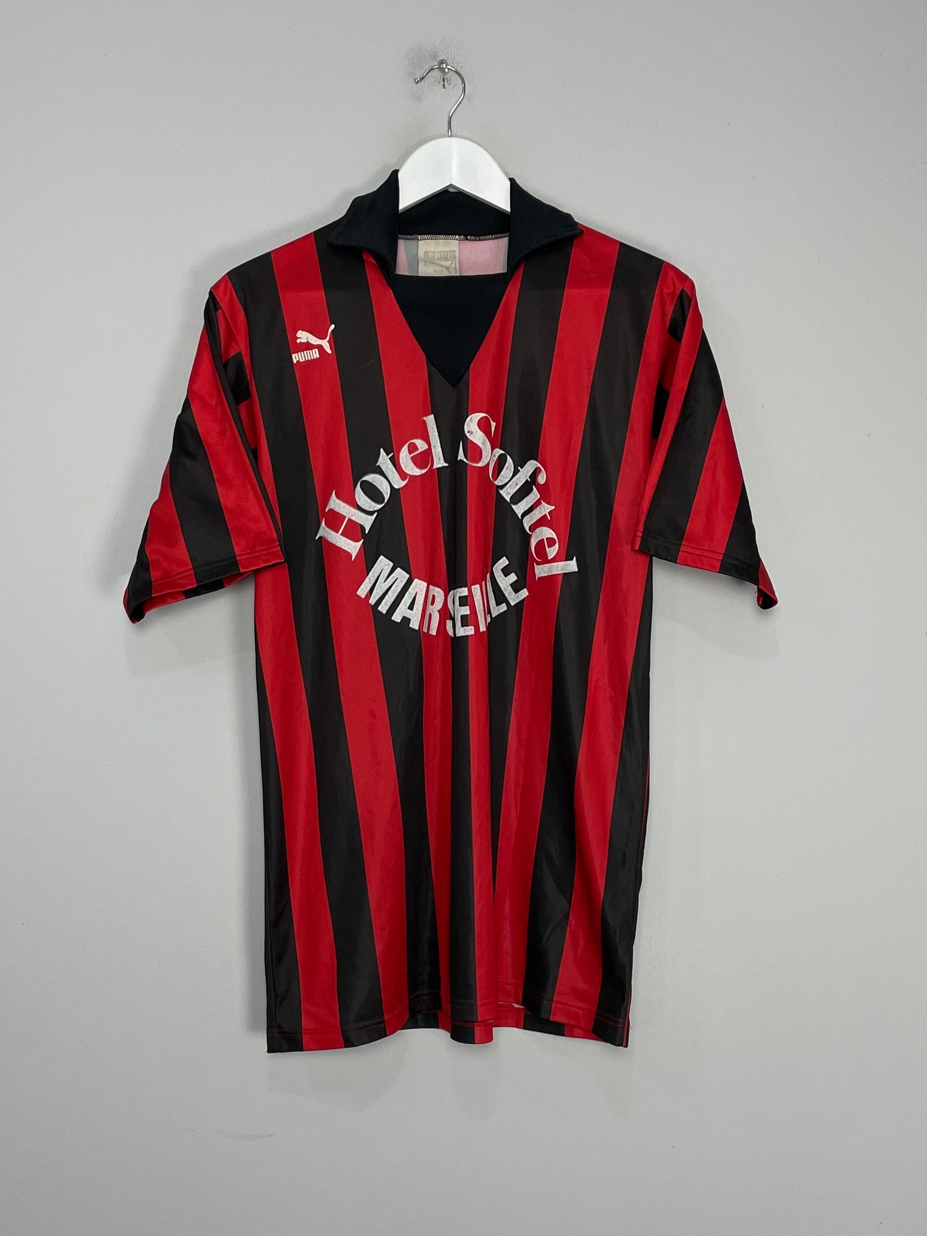 Shop 1992 HOTEL SOFITEL MARSEILLE TEMPLATE SHIRT (L) PUMA, classic football shirts, vintage football shirts & retro soccer jerseys at Cult Kits