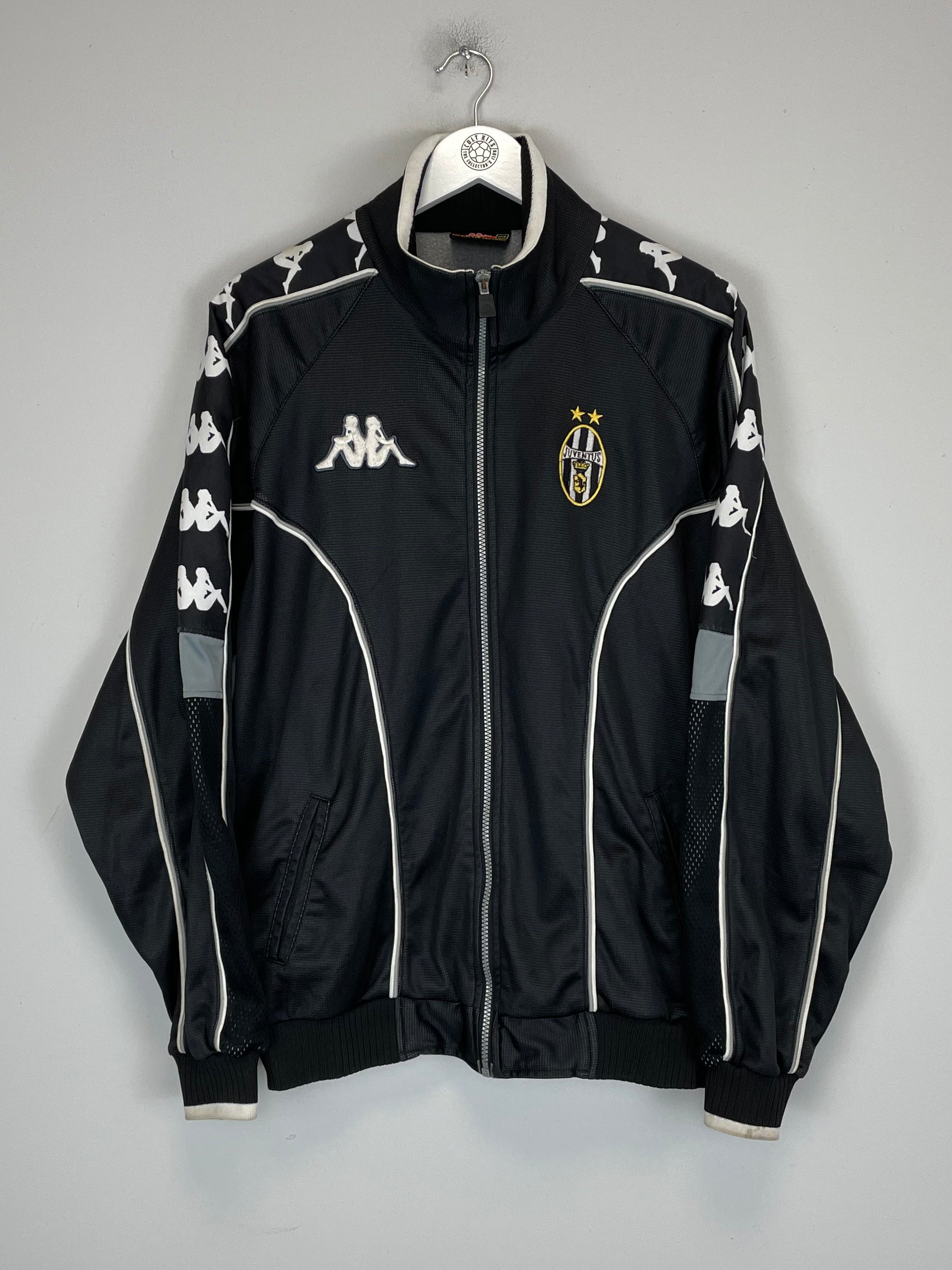 Shop 1998/99 JUVENTUS TRACK JACKET (XL) KAPPA, classic football shirts, vintage football shirts & retro soccer jerseys at Cult Kits