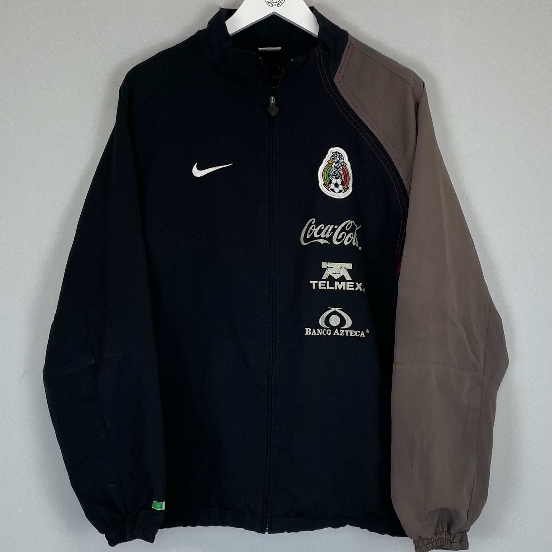 Shop 2004/05 MEXICO TRACK JACKET (M) NIKE, classic football shirts, vintage football shirts & retro soccer jerseys at Cult Kits