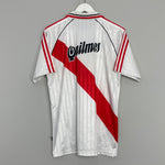 Shop 1995/96 RIVER PLATE HOME SHIRT (L) ADIDAS, classic football shirts, vintage football shirts & retro soccer jerseys at Cult Kits