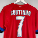 Shop 2012/13 INTER MILAN COUTINHO #7 AWAY SHIRT (L) NIKE, classic football shirts, vintage football shirts & retro soccer jerseys at Cult Kits