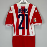 2002/03 ATLETICO MADRID DEMIS #21 HOME SHIRT (M) NIKE