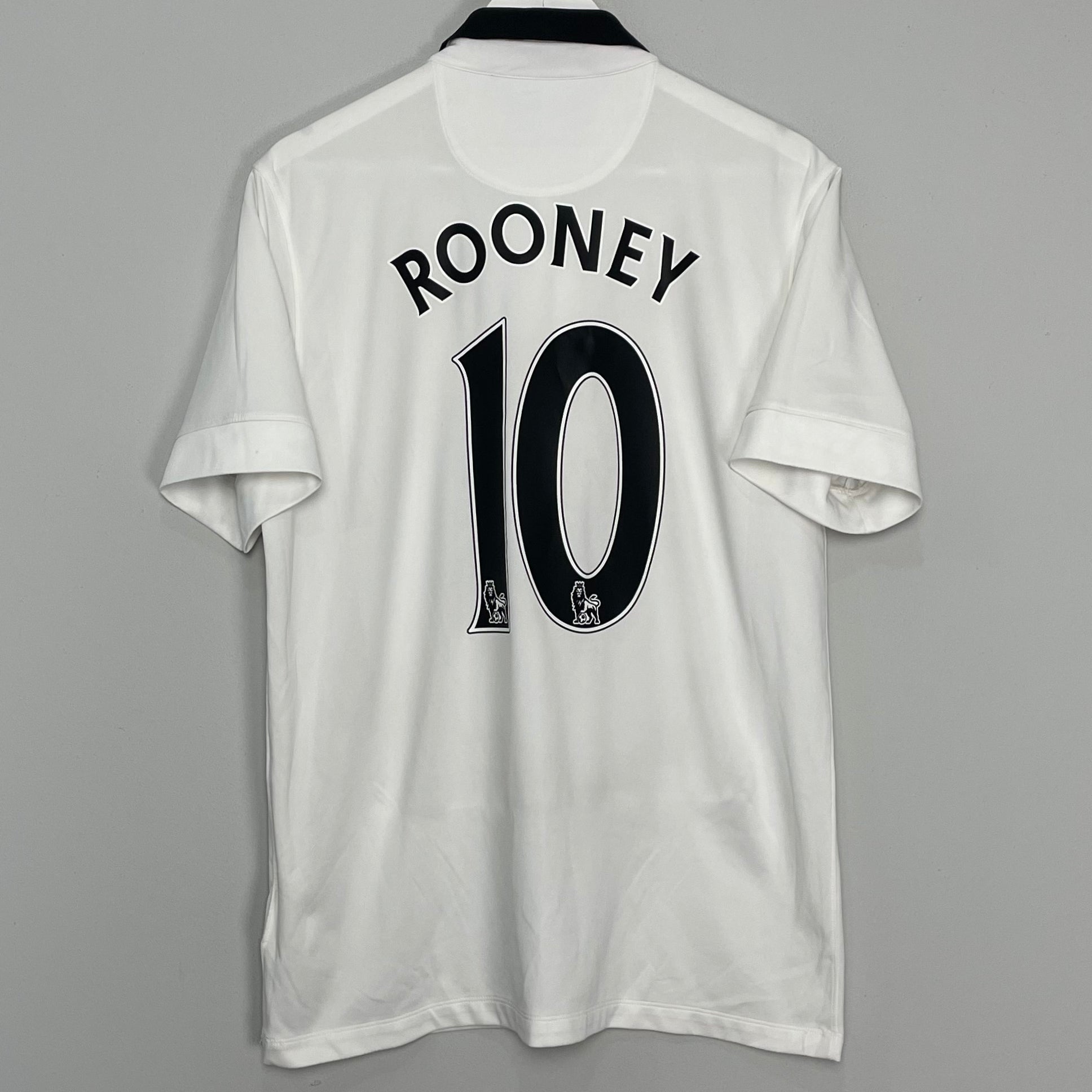 Shop 2014/15 MANCHESTER UNITED ROONEY #10 AWAY SHIRT (L) NIKE, classic football shirts, vintage football shirts & retro soccer jerseys at Cult Kits