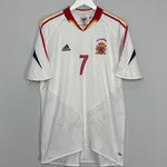 Shop 2004/05 SPAIN RAUL #7 AWAY SHIRT (L) ADIDAS, classic football shirts, vintage football shirts & retro soccer jerseys at Cult Kits
