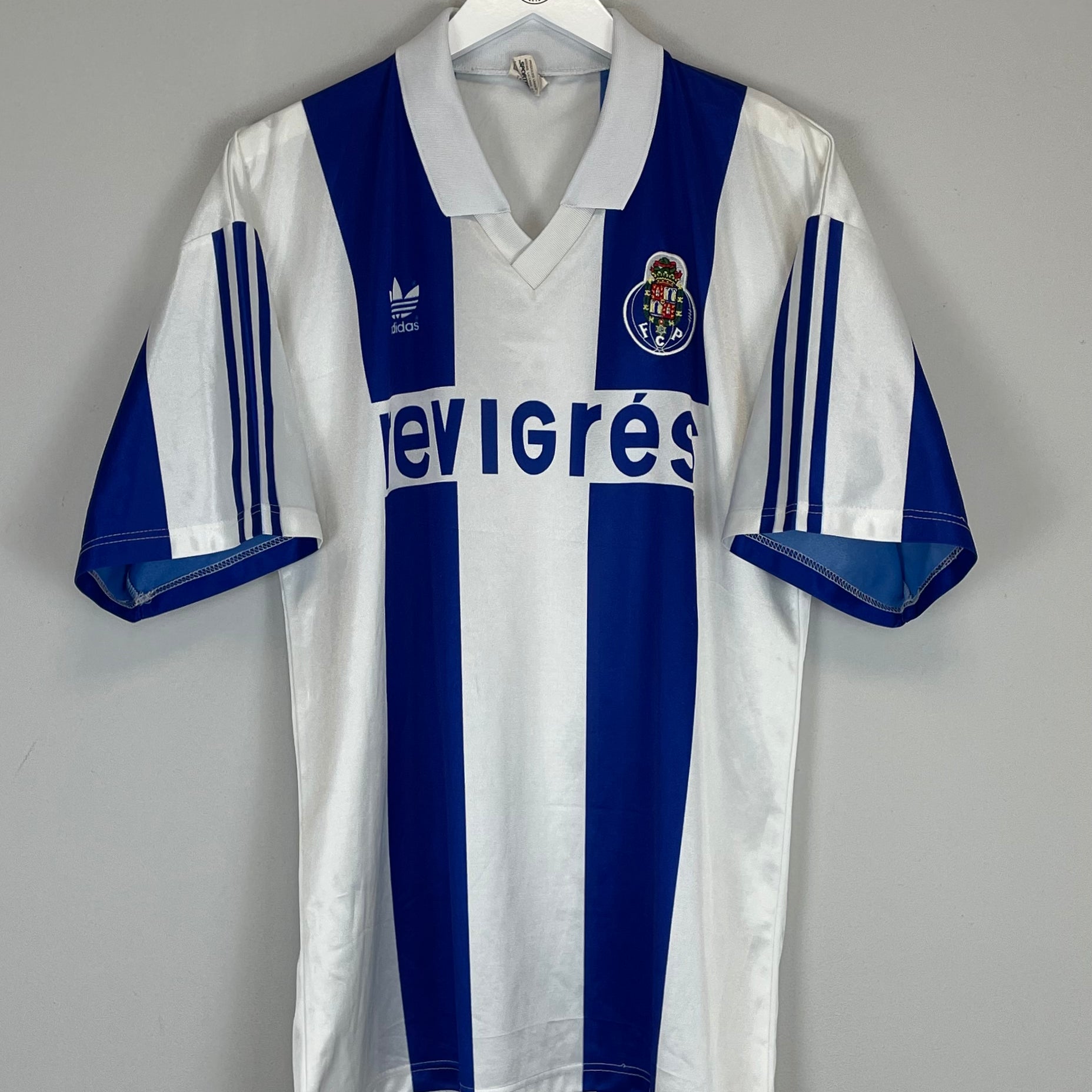 Shop 1988/90 PORTO HOME SHIRT (XL) ADIDAS, classic football shirts, vintage football shirts & retro soccer jerseys at Cult Kits