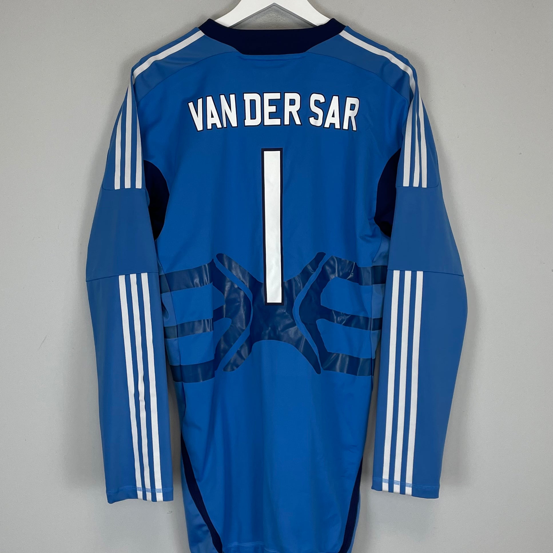 Shop 2011/12 AJAX VAN DER SAR #1 *PLAYER ISSUE* TESTIMONIAL GK SHIRT (M) ADIDAS, classic football shirts, vintage football shirts & retro soccer jerseys at Cult Kits