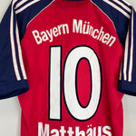 Shop 1999/01 BAYERN MUNICH MATTHAUS #10 HOME SHIRT (M) ADIDAS, classic football shirts, vintage football shirts & retro soccer jerseys at Cult Kits