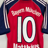 Shop 1999/01 BAYERN MUNICH MATTHAUS #10 HOME SHIRT (M) ADIDAS, classic football shirts, vintage football shirts & retro soccer jerseys at Cult Kits