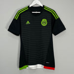 Shop 2015/16 MEXICO HOME SHIRT (M) ADIDAS, classic football shirts, vintage football shirts & retro soccer jerseys at Cult Kits
