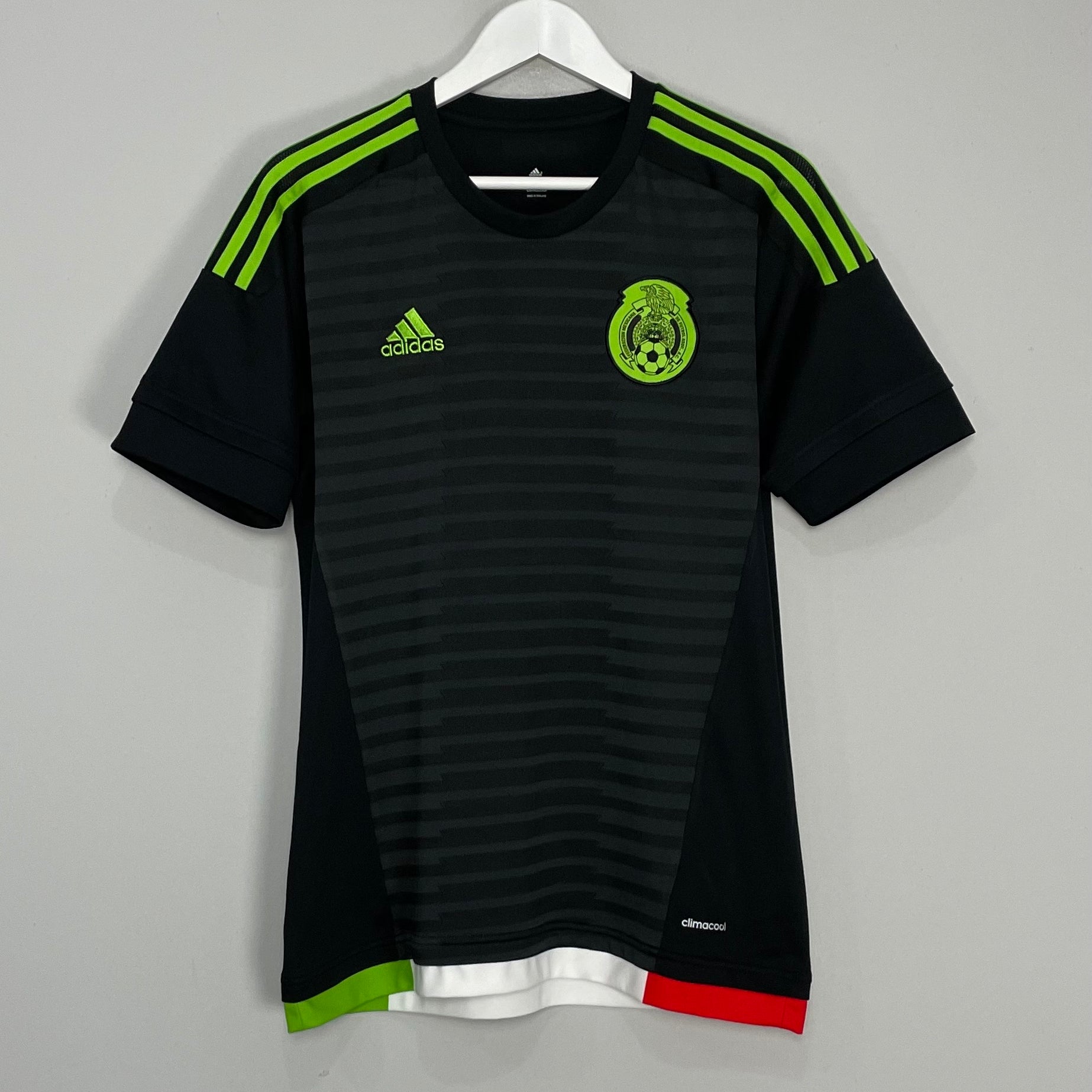 Shop 2015/16 MEXICO HOME SHIRT (M) ADIDAS, classic football shirts, vintage football shirts & retro soccer jerseys at Cult Kits